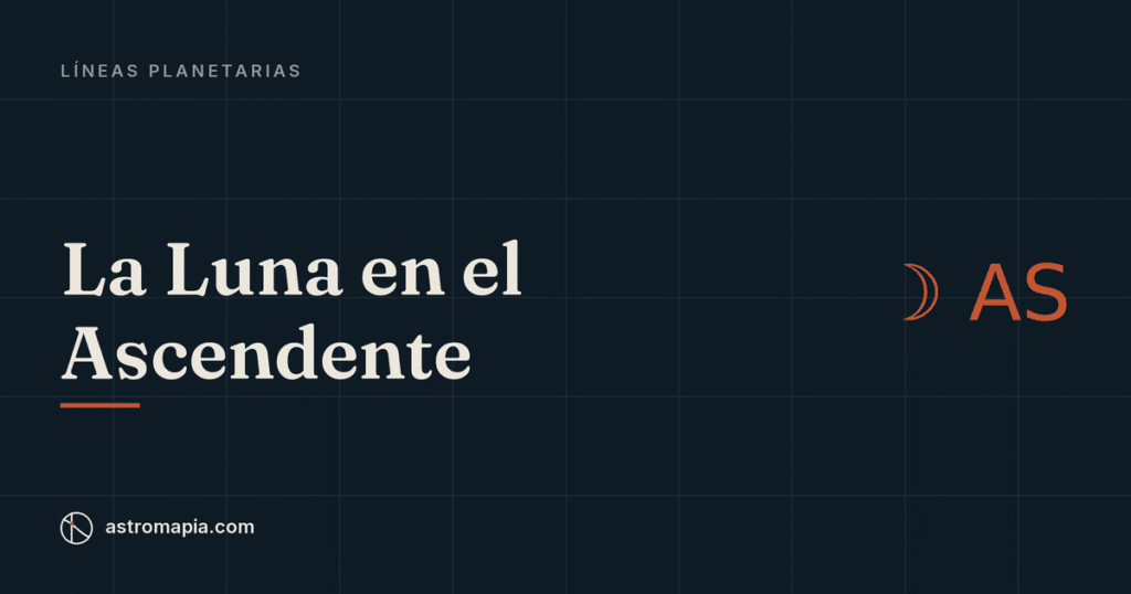 Portada del artículo «La Luna en el Ascendente: aquí se te nota todo en la cara»