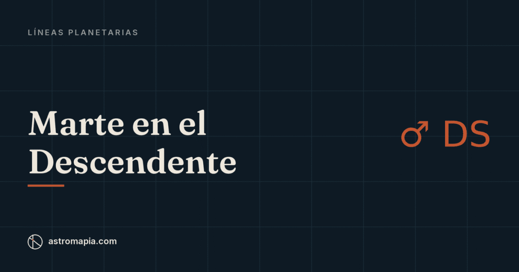 Portada del artículo «Marte en el Descendente: aquí la gente te reta»