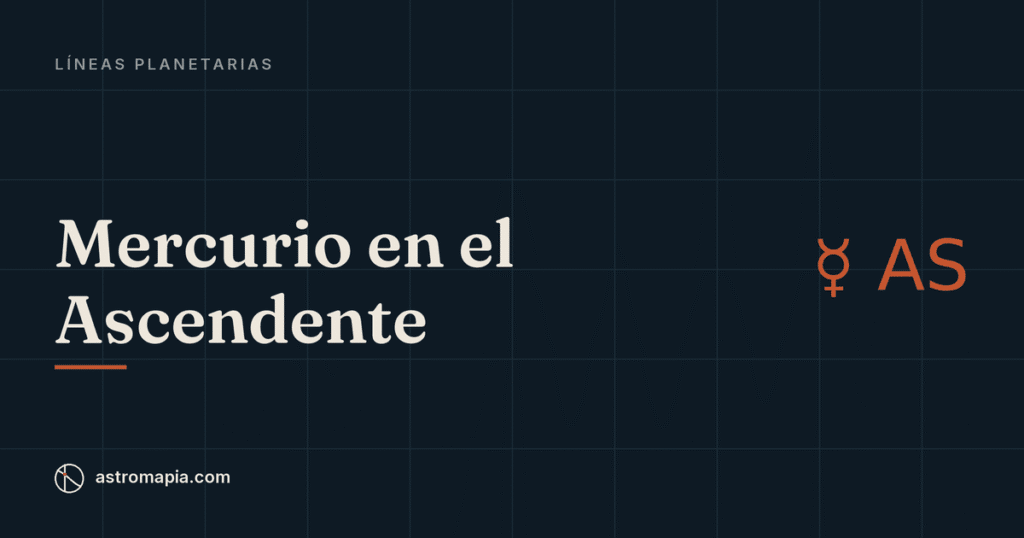Portada del artículo «Mercurio en el Ascendente: piensas más rápido y hablas mejor»