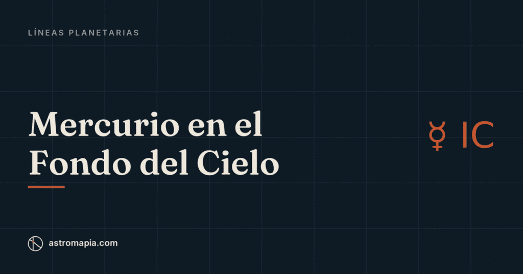 Portada del artículo «Mercurio en el Fondo del Cielo: por fin te sientas a estudiar»