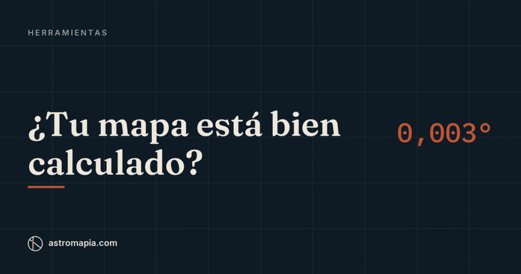 Portada del artículo «Precisión en astrocartografía: cómo comprobar que tu mapa está bien»