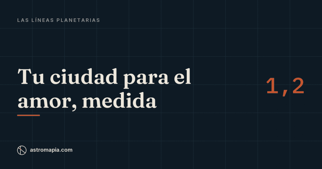 Portada del artículo «¿Qué ciudad me toca para el amor según mi mapa? Las líneas que cuentan y cómo se mide»