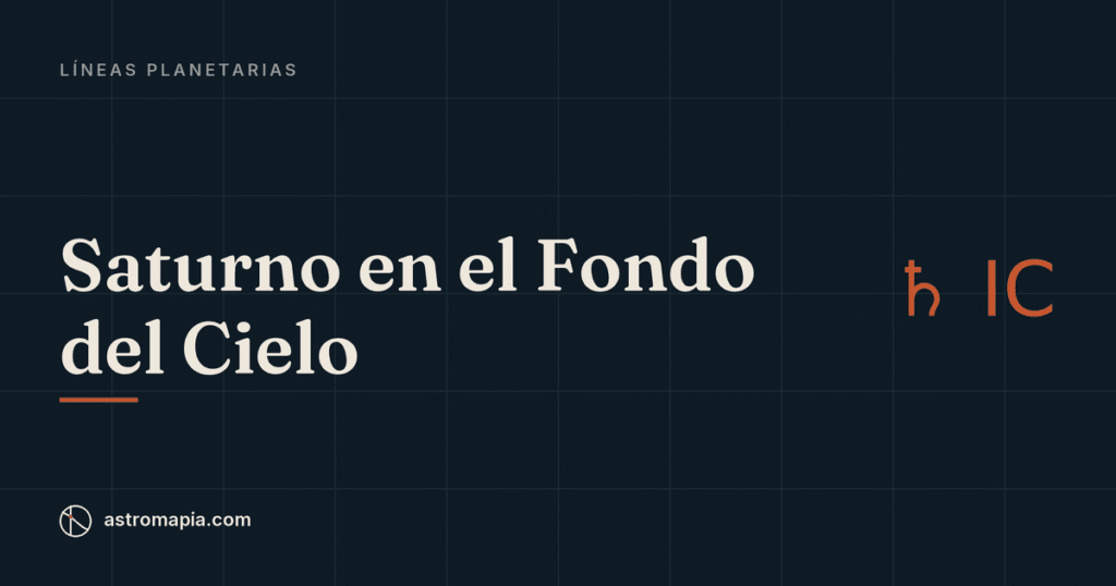 Portada del artículo «Saturno en el Fondo del Cielo: se revisa de qué está hecho tu suelo»