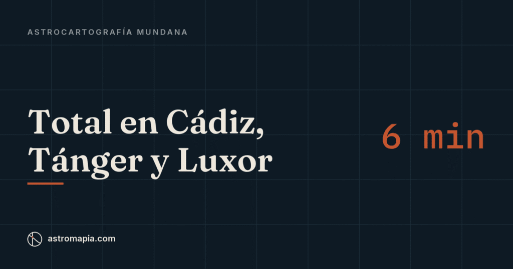 Portada del artículo «El eclipse del 2 de agosto de 2027: dónde es total y por dónde pasan sus líneas»