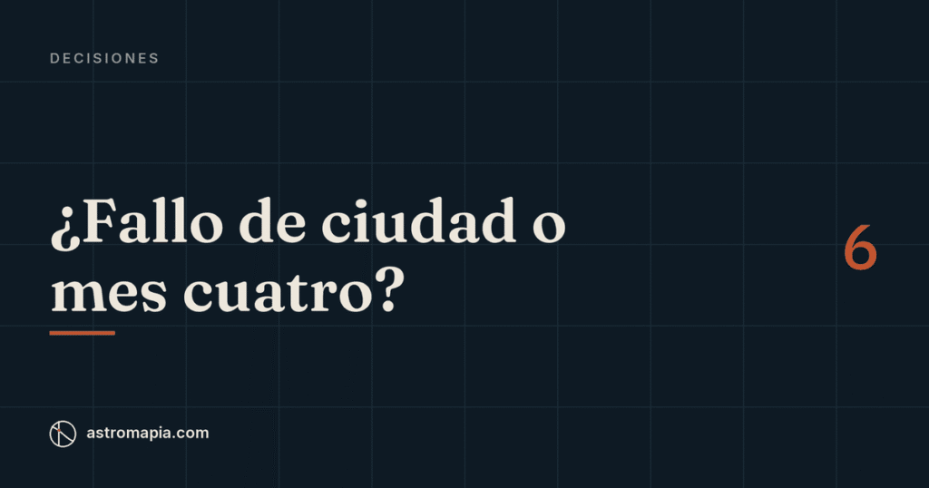 Portada del artículo «¿Y si me equivoqué de ciudad? Cómo se arregla una mudanza fallida sin huir otra vez»