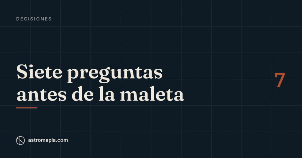 Portada del artículo «¿Me mudo o me quedo? Un método de siete preguntas para decidirlo sin engañarte»